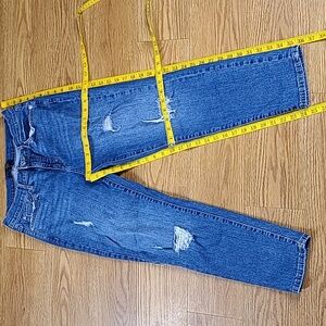 BANANA REPUBLIC CURVY GIRLFRIEND 28x24 PRE-OWEND 2021 WOMEN GIRLS STRECH JEANS